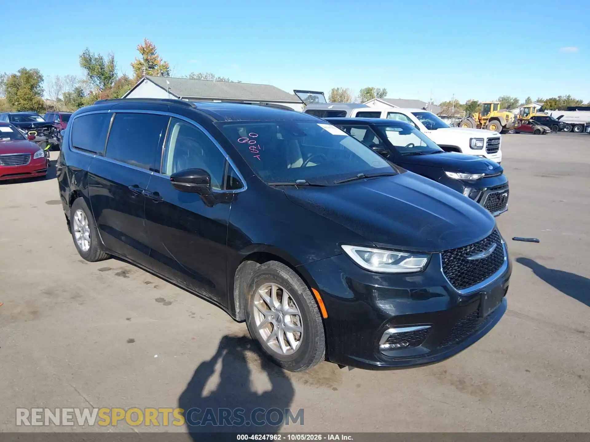 1 Photograph of a damaged car 2C4RC1BG2NR132690 CHRYSLER PACIFICA 2022