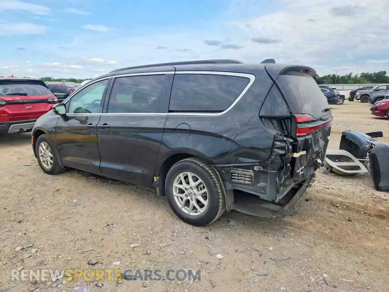2 Photograph of a damaged car 2C4RC1BG2NR145889 CHRYSLER PACIFICA 2022