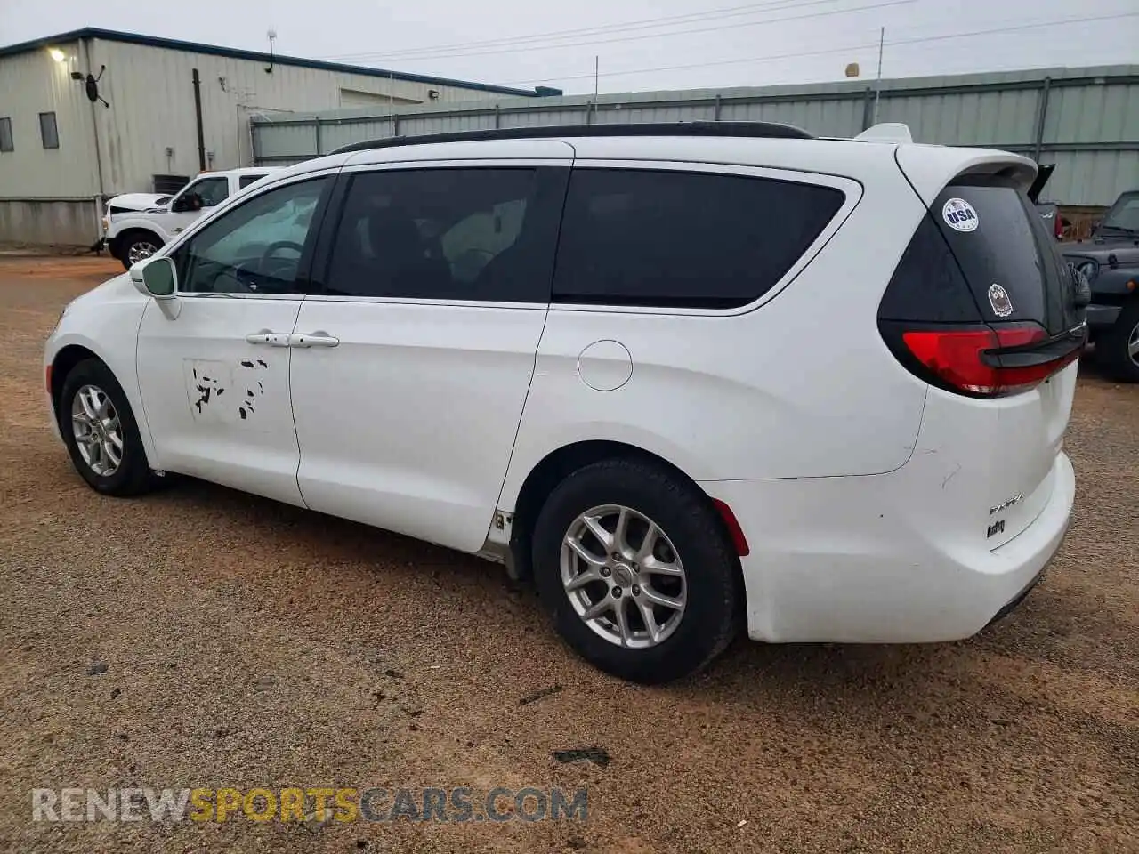 2 Photograph of a damaged car 2C4RC1BG2NR168959 CHRYSLER PACIFICA 2022