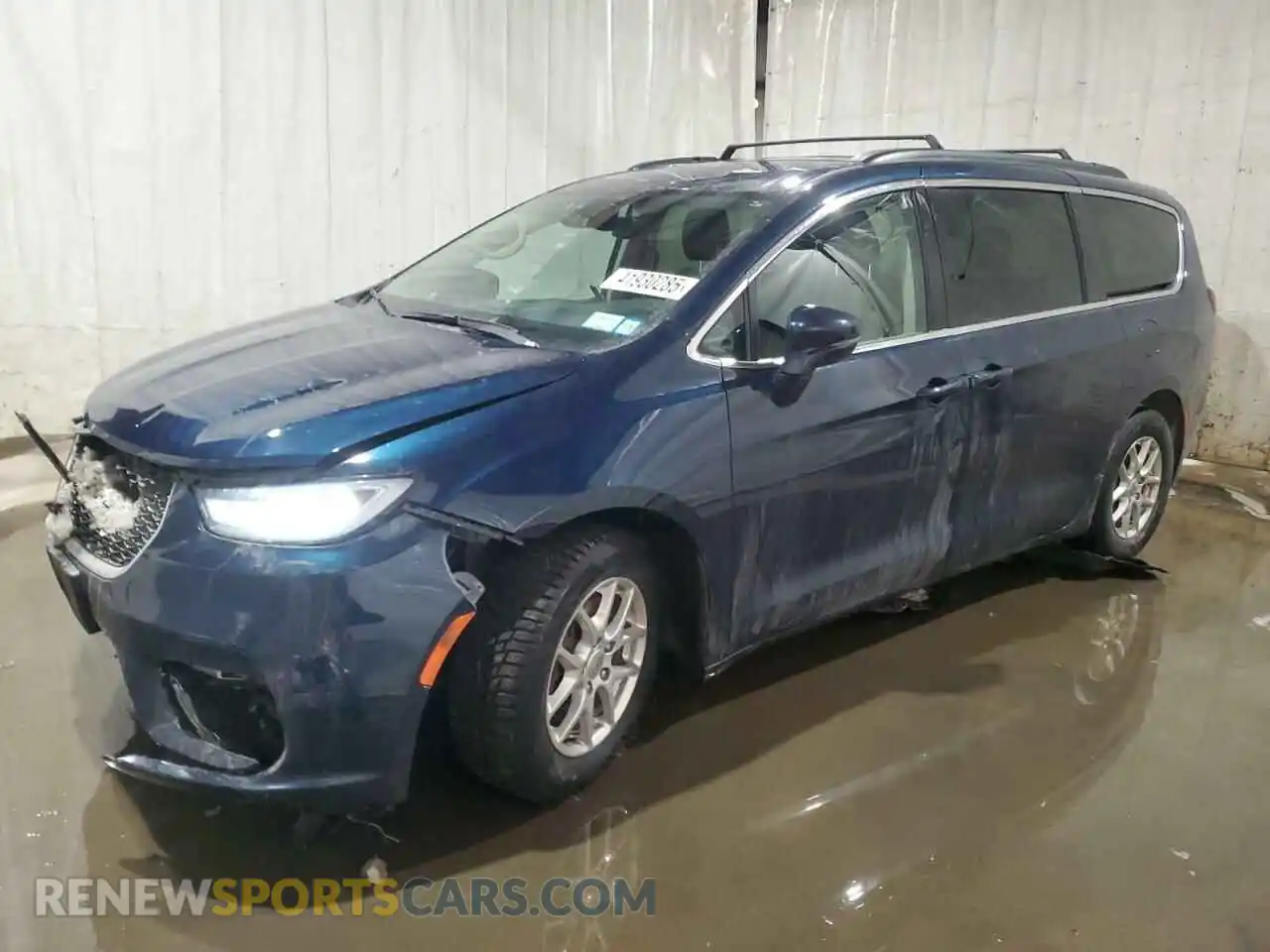 1 Photograph of a damaged car 2C4RC1BG2NR205668 CHRYSLER PACIFICA 2022