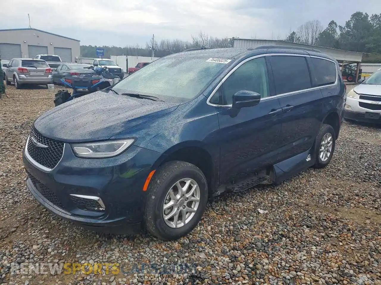 1 Photograph of a damaged car 2C4RC1BG3NR107278 CHRYSLER PACIFICA 2022