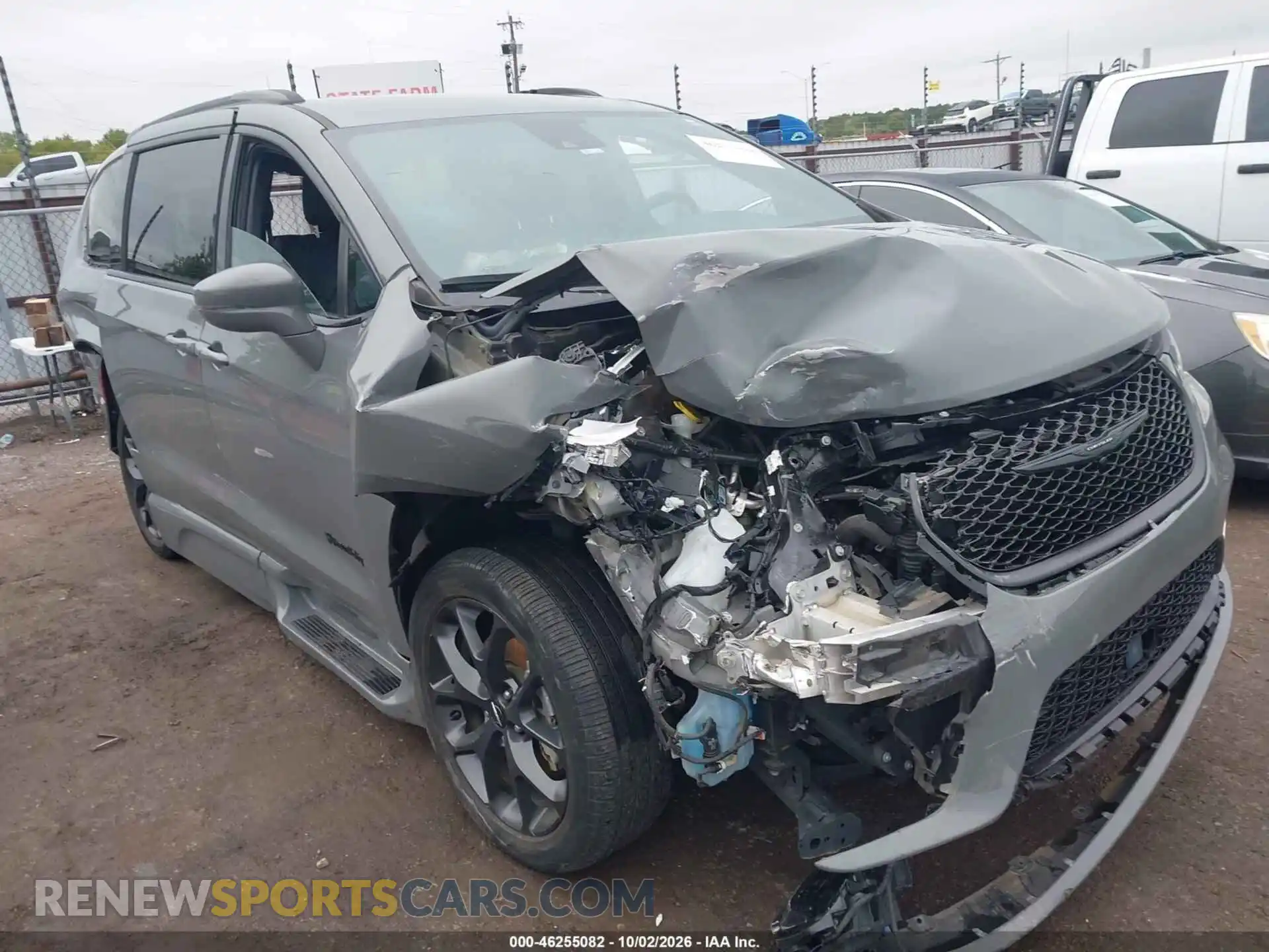 1 fotografías del automóvil dañado 2C4RC1BG3NR213360 CHRYSLER PACIFICA 2022