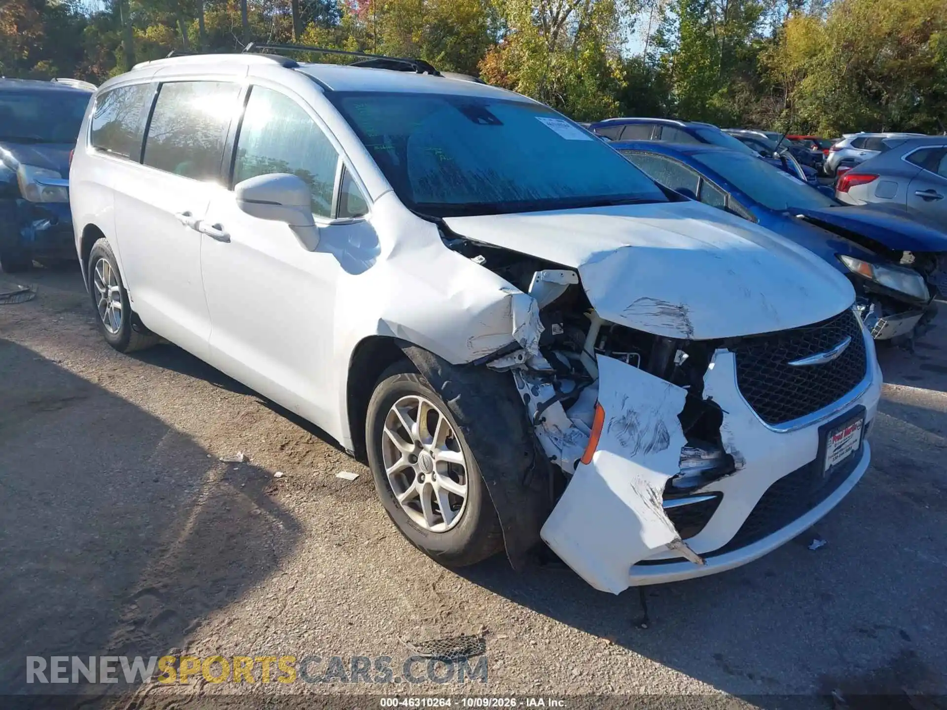 1 fotografías del automóvil dañado 2C4RC1BG4NR147417 CHRYSLER PACIFICA 2022