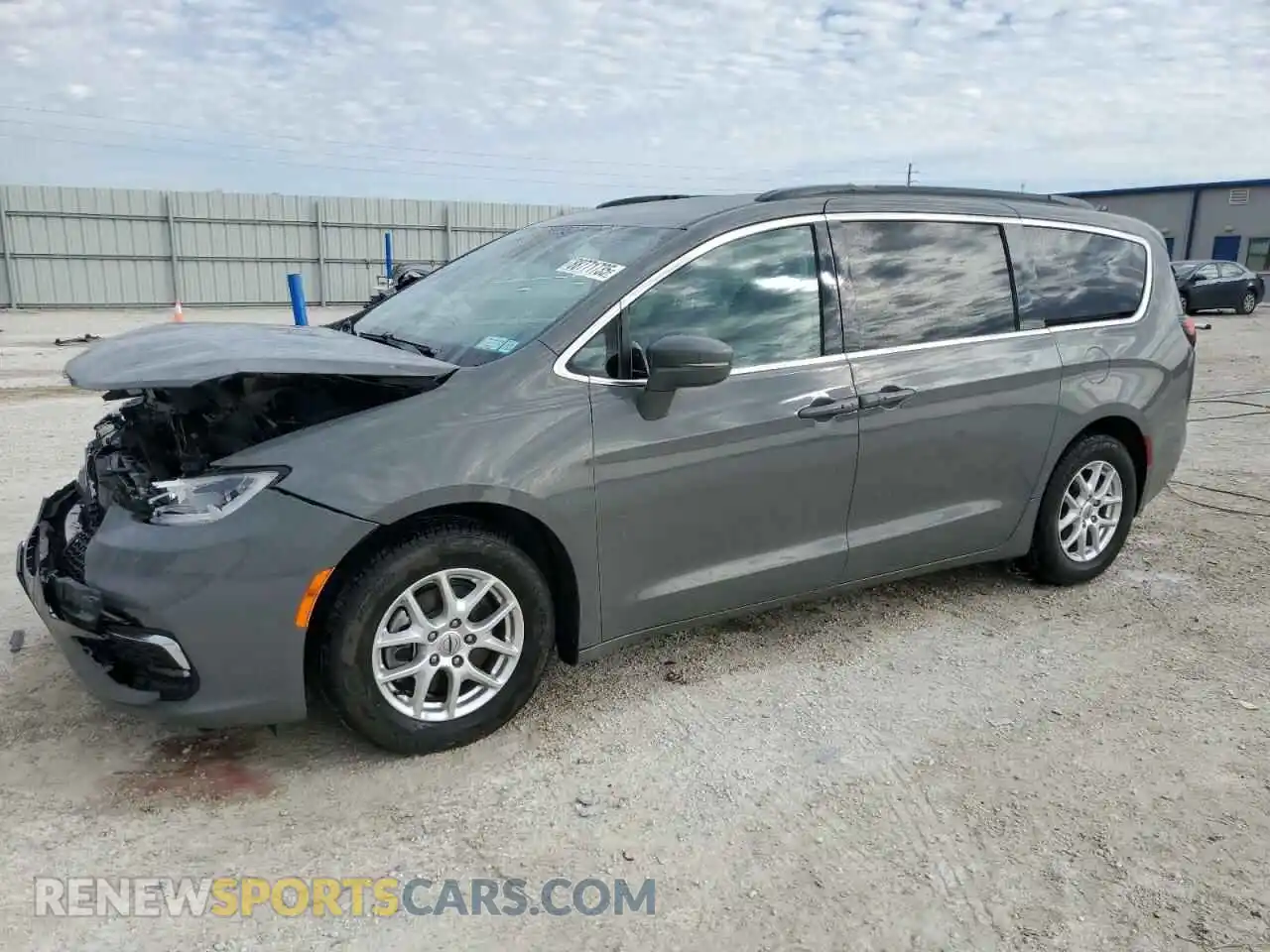 1 Photograph of a damaged car 2C4RC1BG4NR154352 CHRYSLER PACIFICA 2022