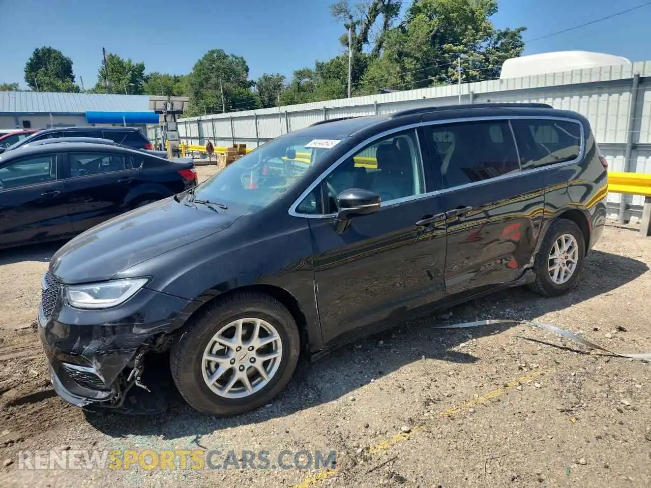 1 Photograph of a damaged car 2C4RC1BG4NR189103 CHRYSLER PACIFICA 2022