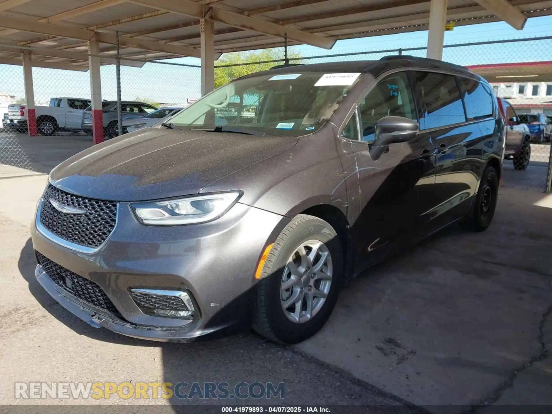 2 Photograph of a damaged car 2C4RC1BG5NR111428 CHRYSLER PACIFICA 2022