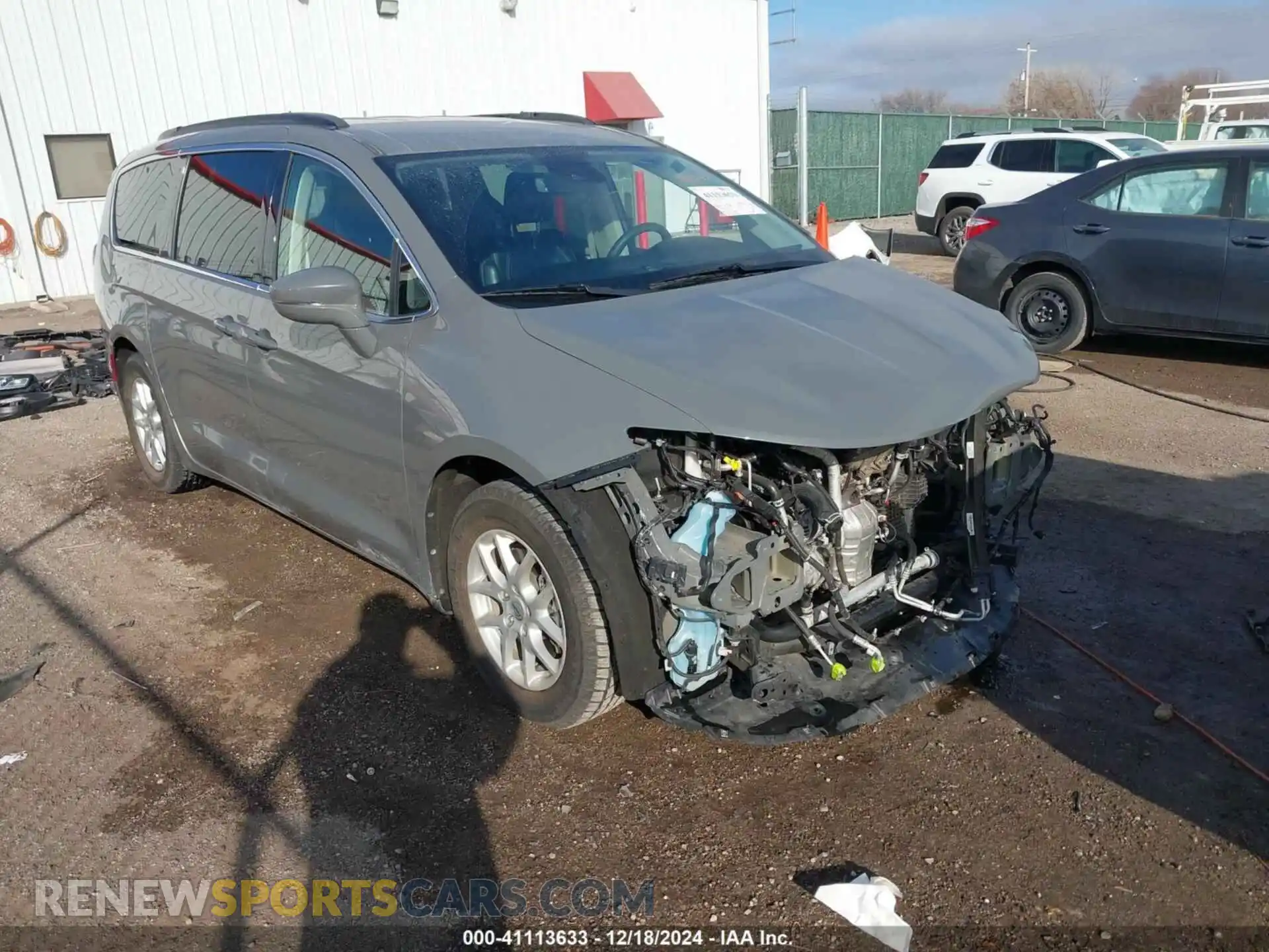 1 Photograph of a damaged car 2C4RC1BG5NR113843 CHRYSLER PACIFICA 2022