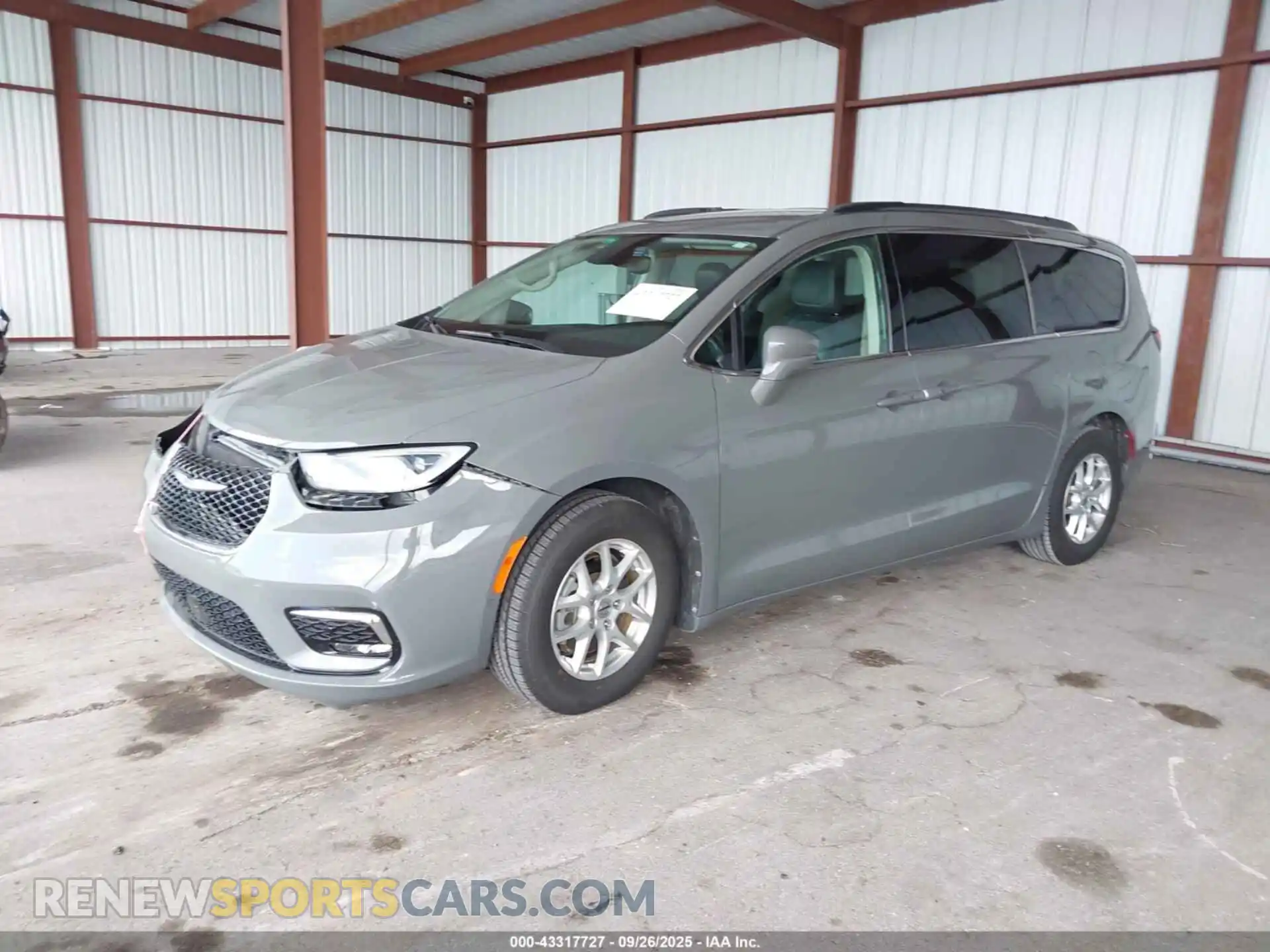 2 Photograph of a damaged car 2C4RC1BG5NR123935 CHRYSLER PACIFICA 2022