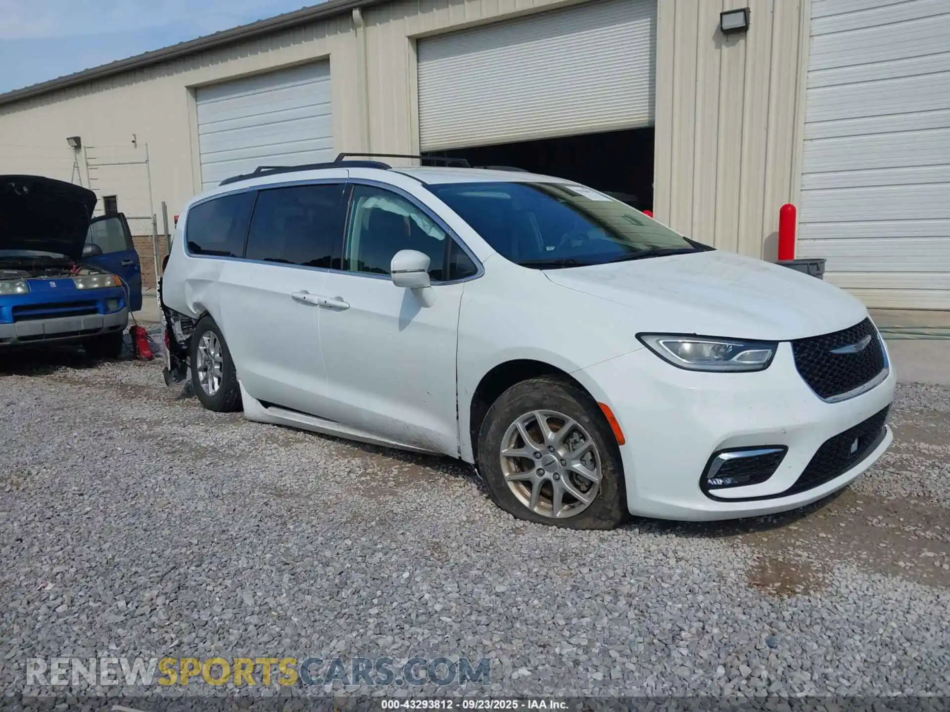 1 Photograph of a damaged car 2C4RC1BG5NR140587 CHRYSLER PACIFICA 2022