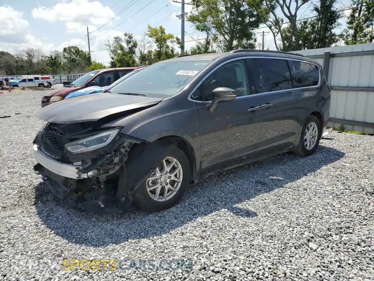 1 Фотография поврежденного автомобиля 2C4RC1BG5NR165649 CHRYSLER PACIFICA 2022