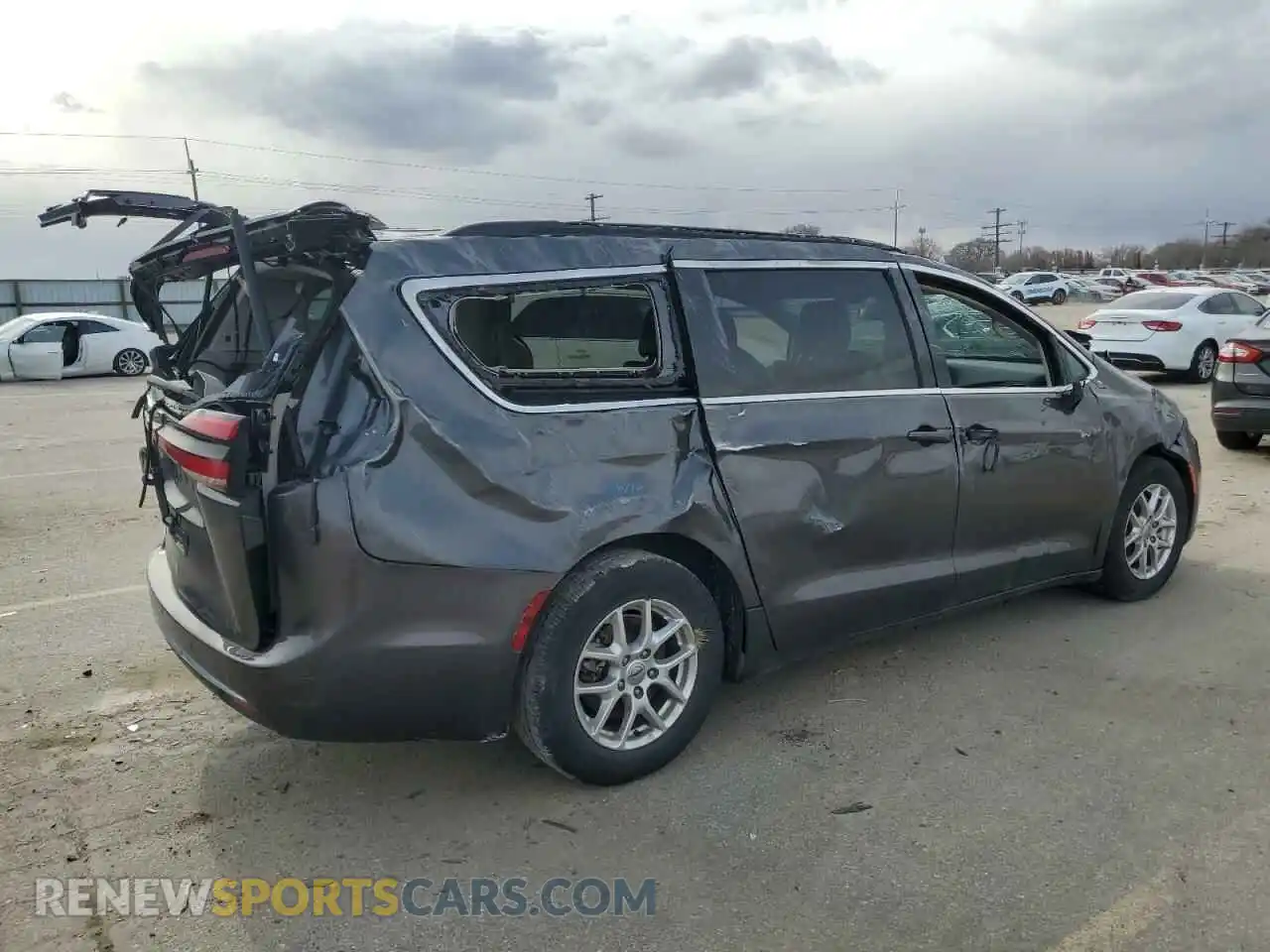 3 Photograph of a damaged car 2C4RC1BG5NR171029 CHRYSLER PACIFICA 2022