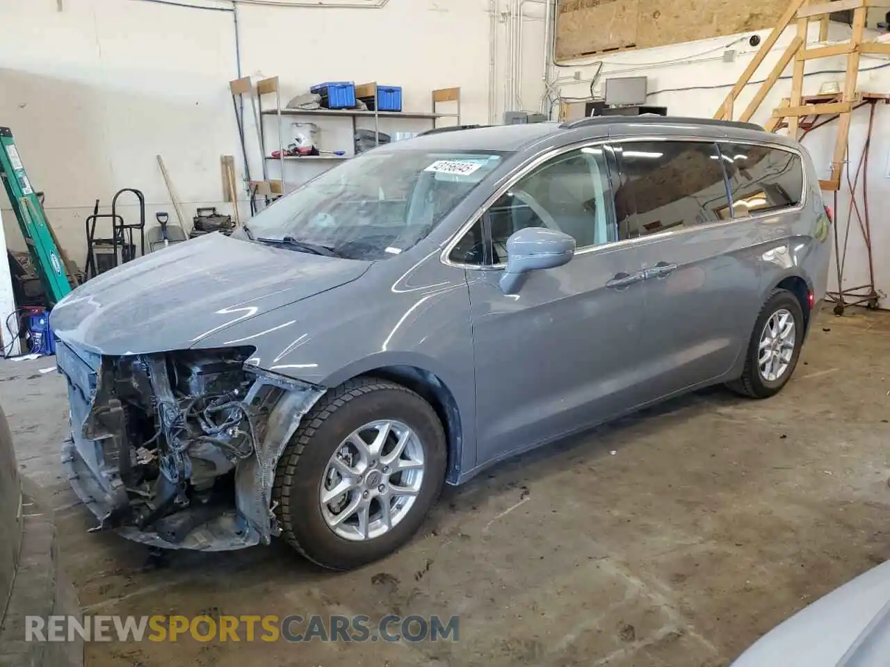 1 Photograph of a damaged car 2C4RC1BG5NR172858 CHRYSLER PACIFICA 2022