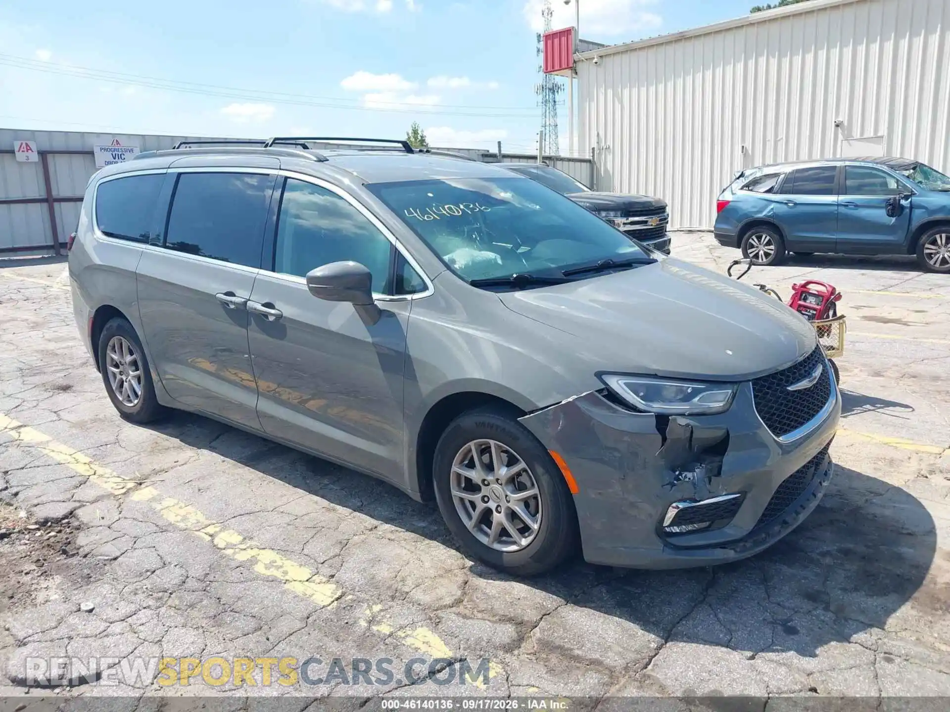 1 Photograph of a damaged car 2C4RC1BG5NR194584 CHRYSLER PACIFICA 2022