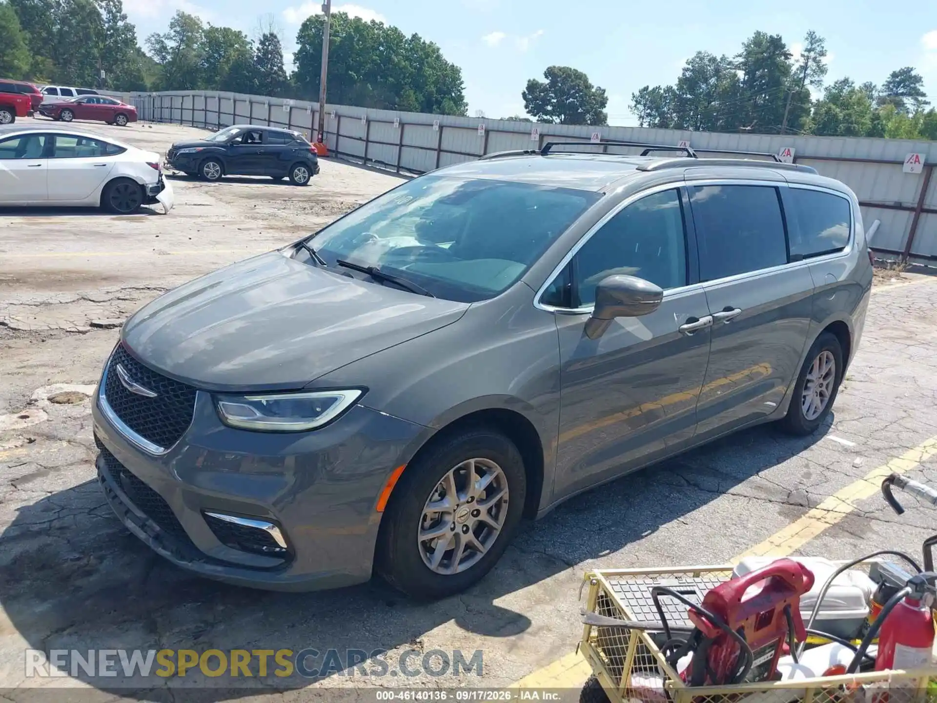 2 Photograph of a damaged car 2C4RC1BG5NR194584 CHRYSLER PACIFICA 2022