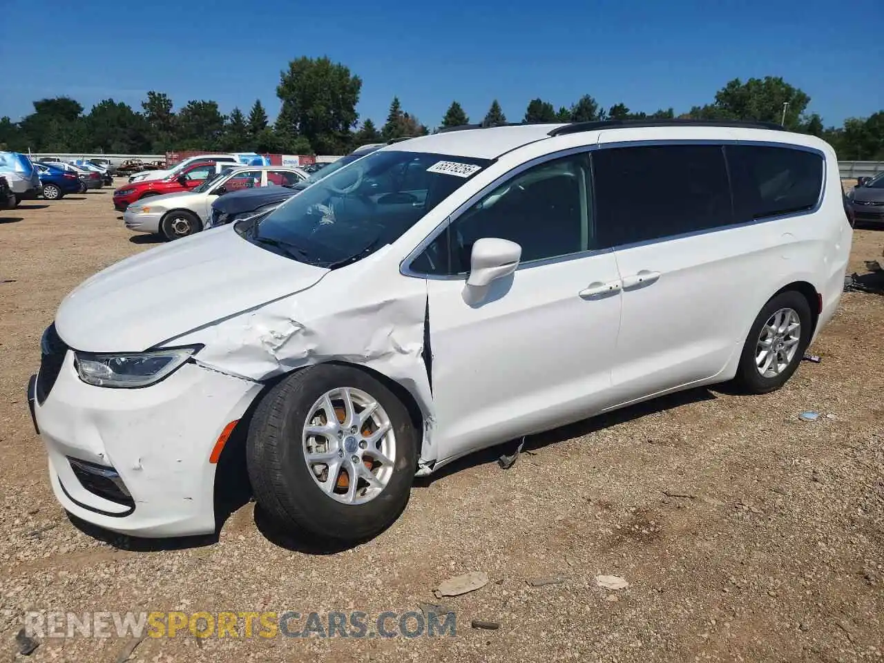 1 Photograph of a damaged car 2C4RC1BG6NR138993 CHRYSLER PACIFICA 2022