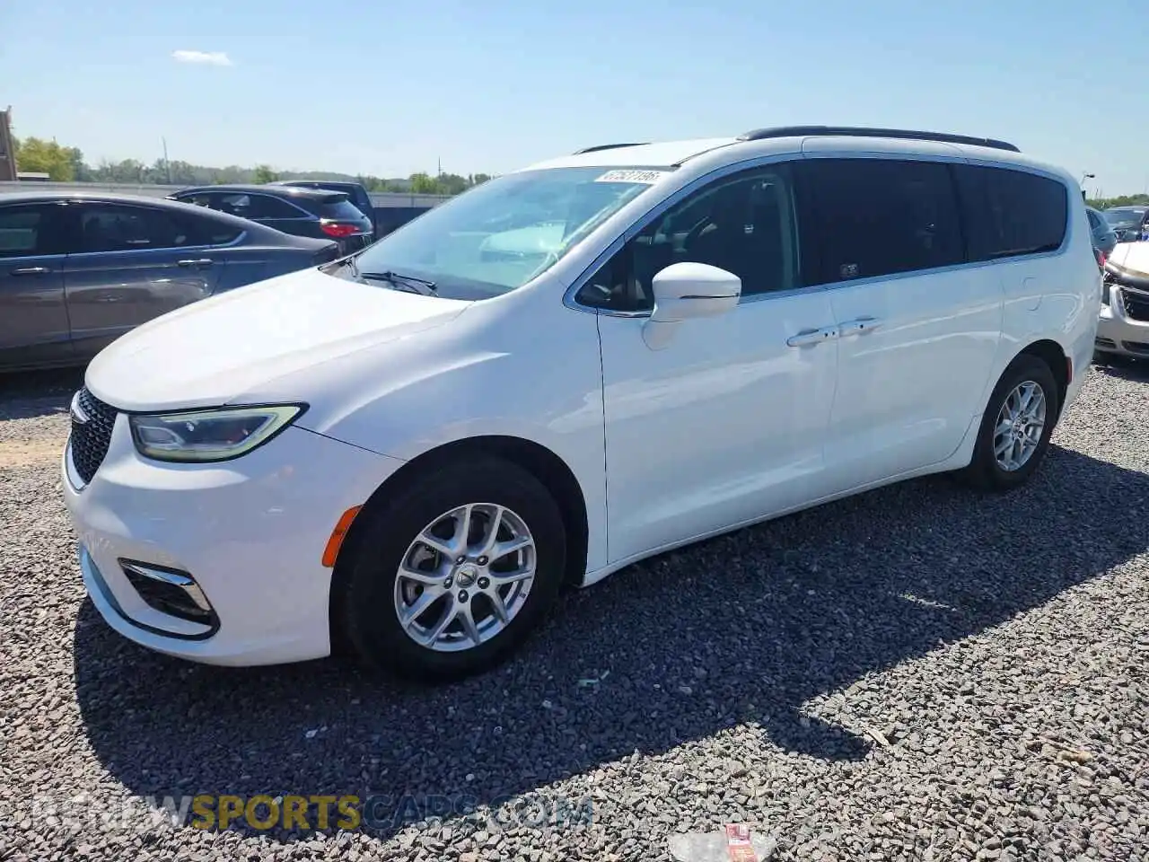 1 Photograph of a damaged car 2C4RC1BG6NR168897 CHRYSLER PACIFICA 2022