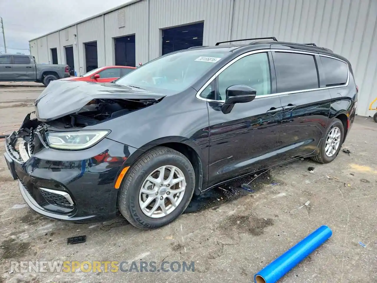 1 Photograph of a damaged car 2C4RC1BG6NR178412 CHRYSLER PACIFICA 2022