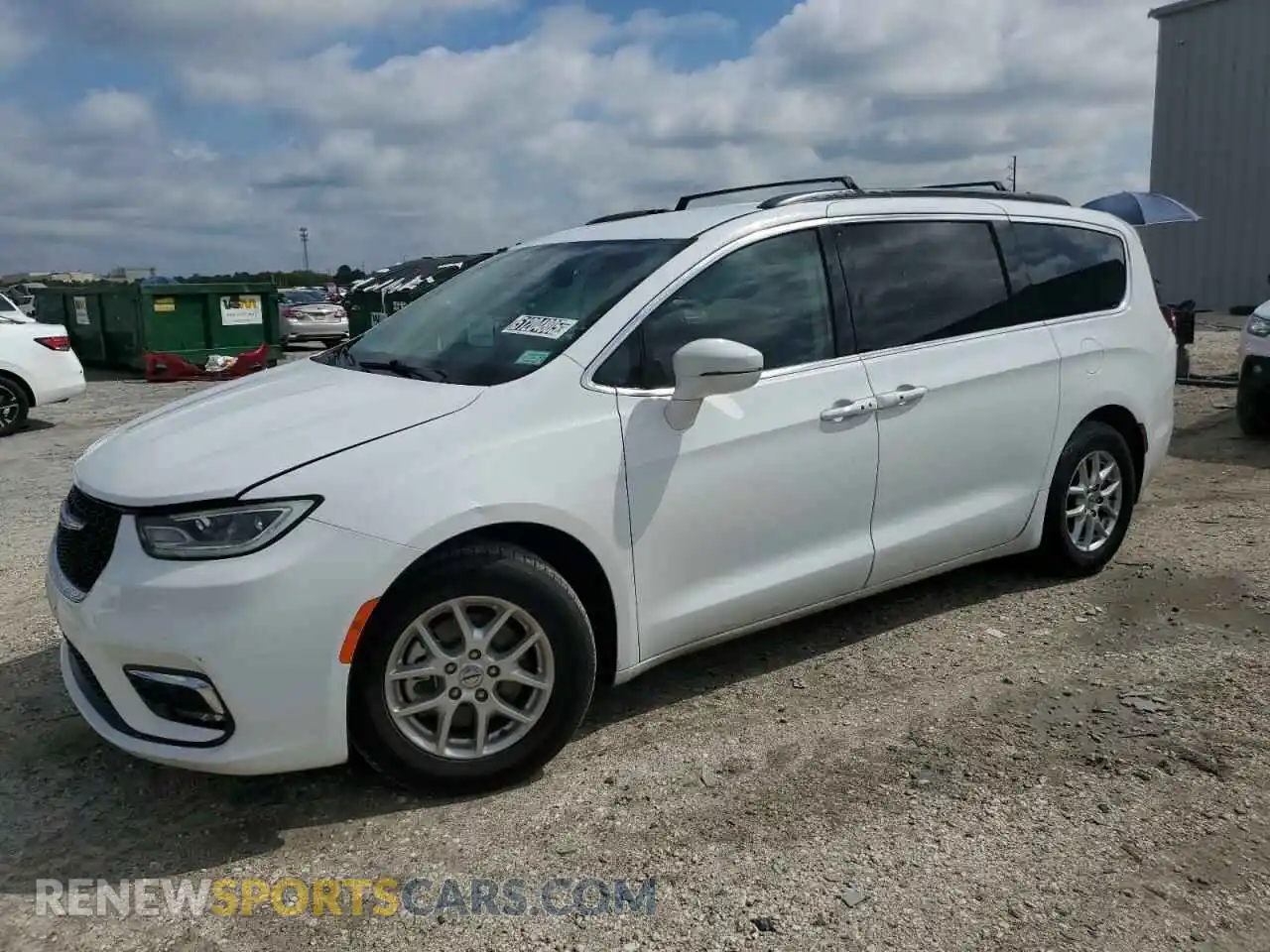 1 Photograph of a damaged car 2C4RC1BG6NR185568 CHRYSLER PACIFICA 2022