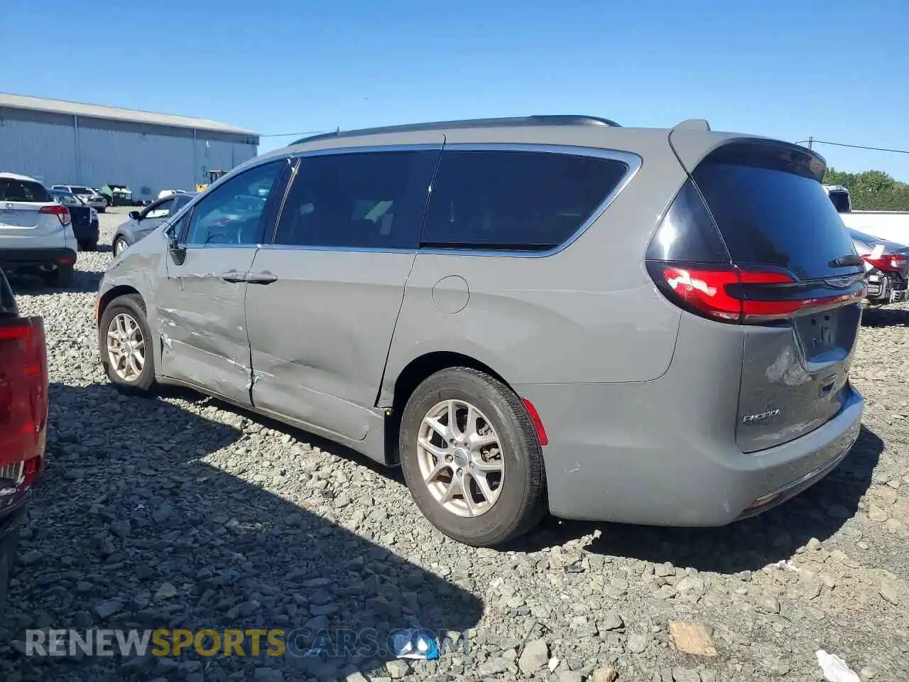 2 Photograph of a damaged car 2C4RC1BG6NR191810 CHRYSLER PACIFICA 2022