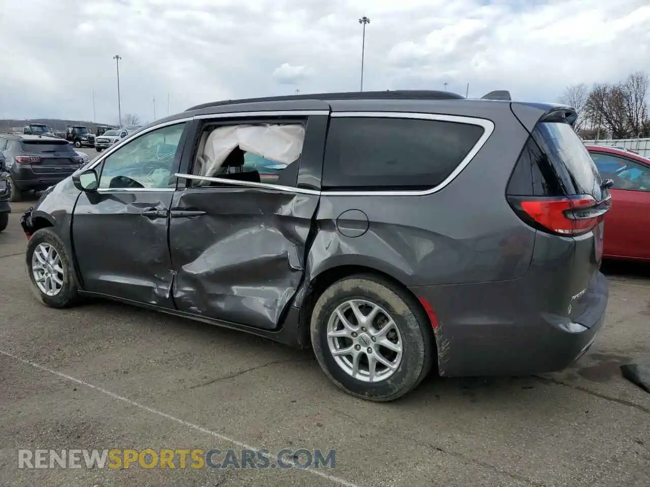 2 Photograph of a damaged car 2C4RC1BG7NR132300 CHRYSLER PACIFICA 2022
