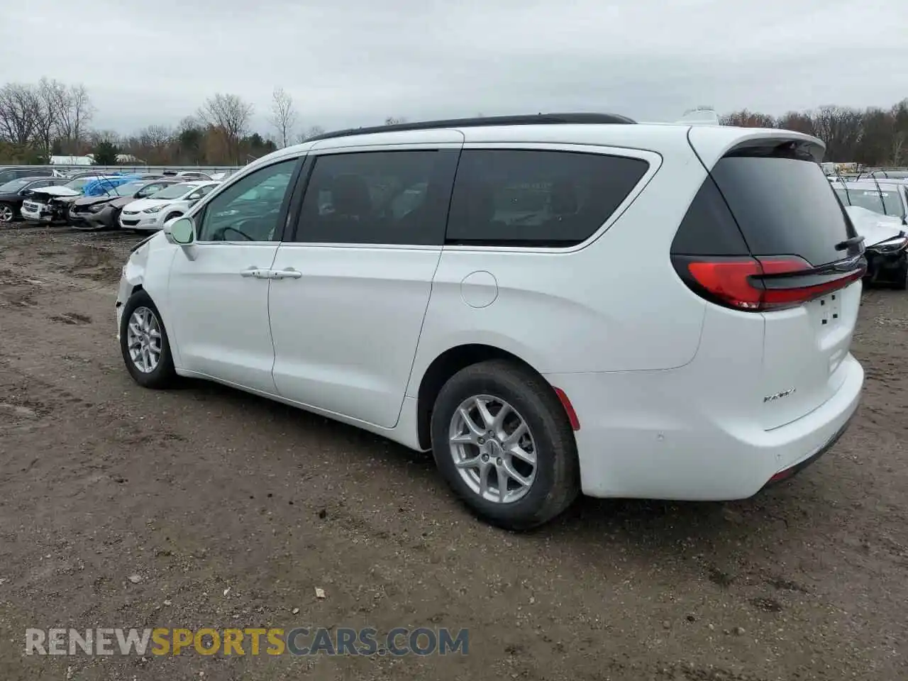 2 Photograph of a damaged car 2C4RC1BG7NR192321 CHRYSLER PACIFICA 2022