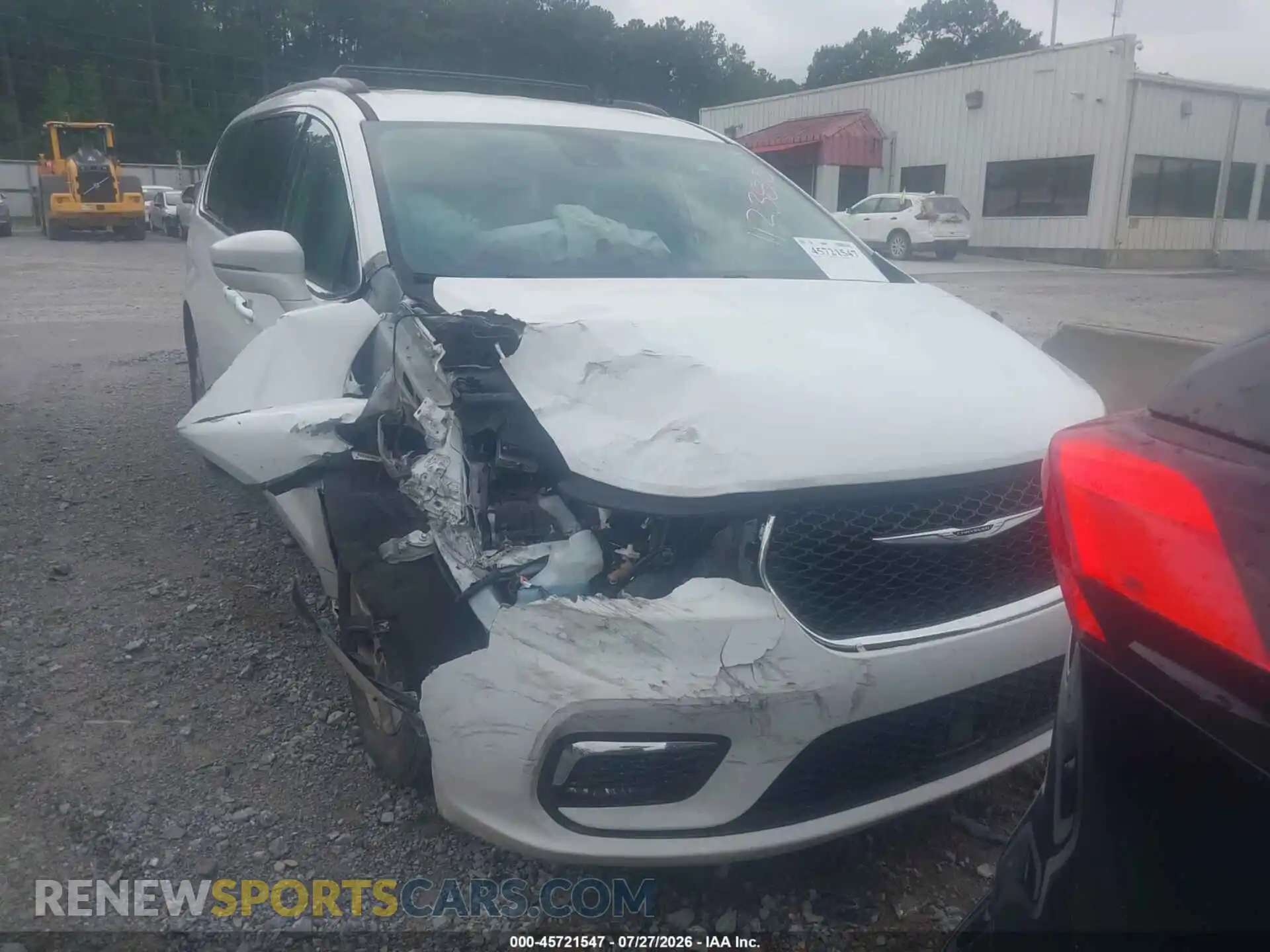 1 Photograph of a damaged car 2C4RC1BG8NR112380 CHRYSLER PACIFICA 2022