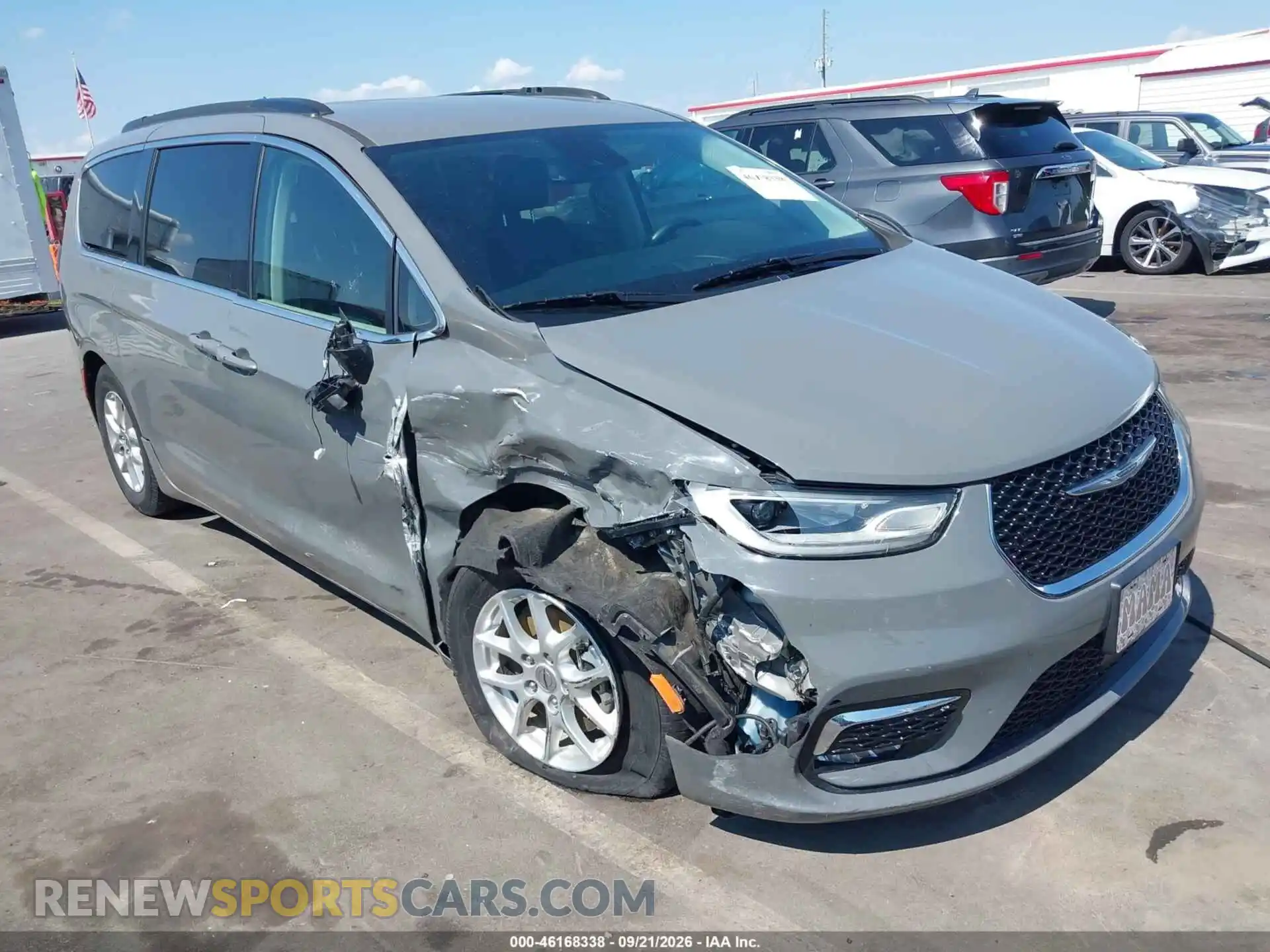 1 fotografías del automóvil dañado 2C4RC1BG8NR168562 CHRYSLER PACIFICA 2022