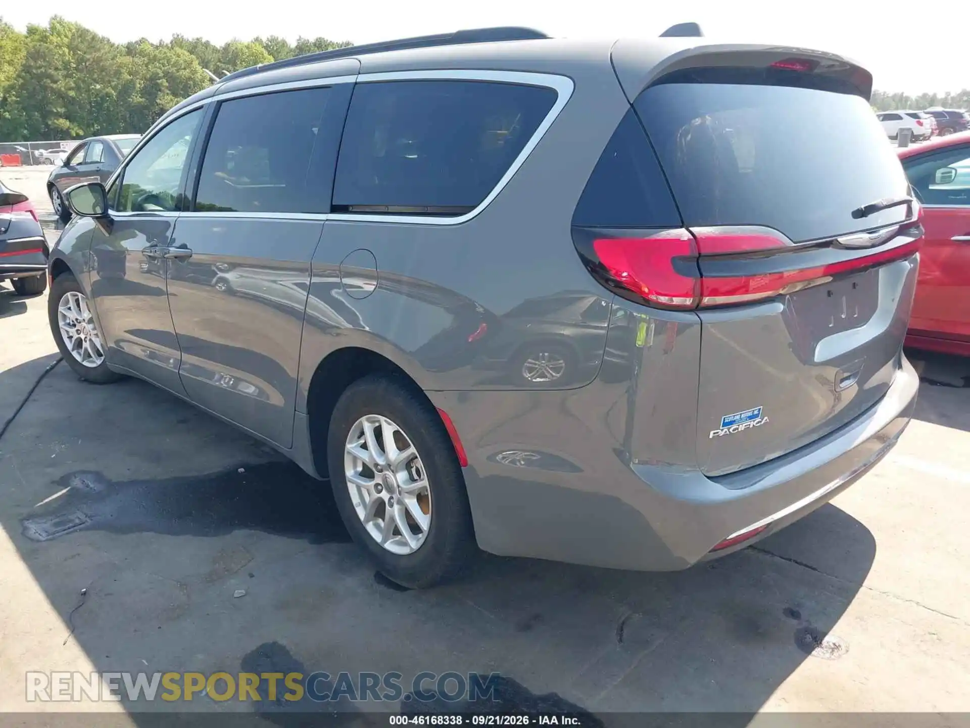 3 fotografías del automóvil dañado 2C4RC1BG8NR168562 CHRYSLER PACIFICA 2022