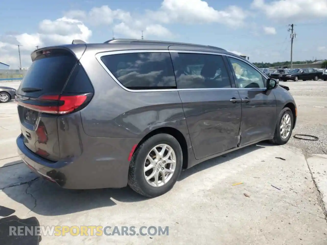 3 Фотография поврежденного автомобиля 2C4RC1BG8NR170778 CHRYSLER PACIFICA 2022