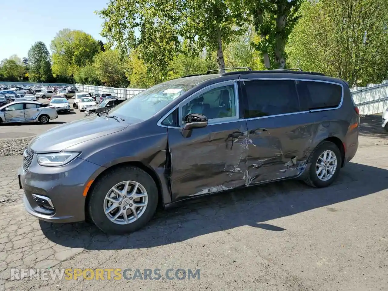 1 Фотография поврежденного автомобиля 2C4RC1BG8NR209207 CHRYSLER PACIFICA 2022