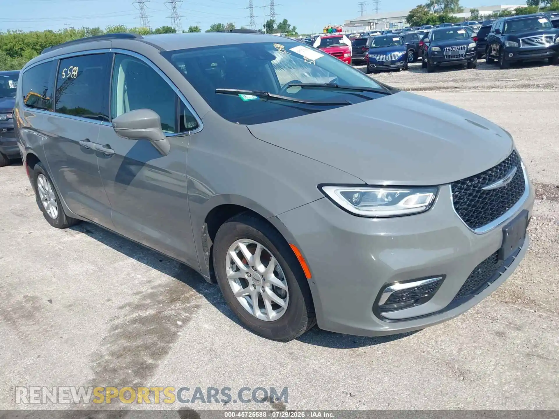 1 Фотография поврежденного автомобиля 2C4RC1BG9NR123579 CHRYSLER PACIFICA 2022