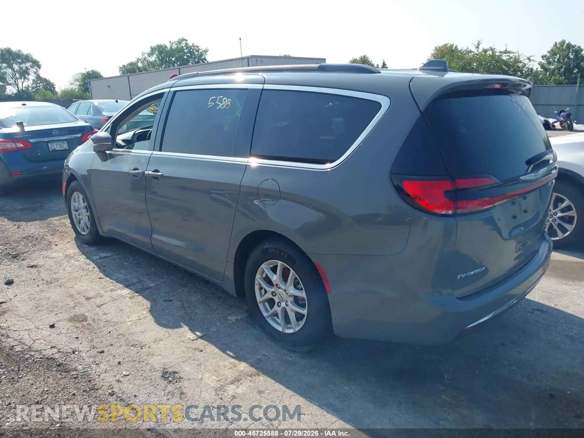 3 Фотография поврежденного автомобиля 2C4RC1BG9NR123579 CHRYSLER PACIFICA 2022