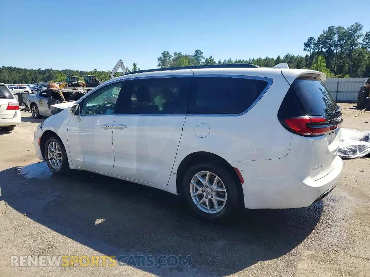 2 fotografías del automóvil dañado 2C4RC1BG9NR142634 CHRYSLER PACIFICA 2022
