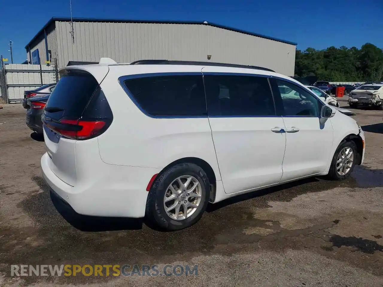 3 fotografías del automóvil dañado 2C4RC1BG9NR142634 CHRYSLER PACIFICA 2022