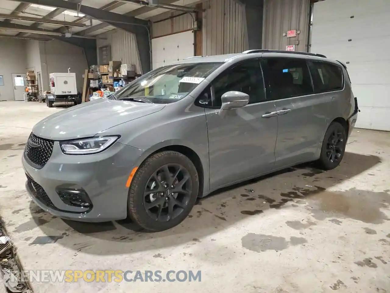 1 Photograph of a damaged car 2C4RC1BG9NR187847 CHRYSLER PACIFICA 2022