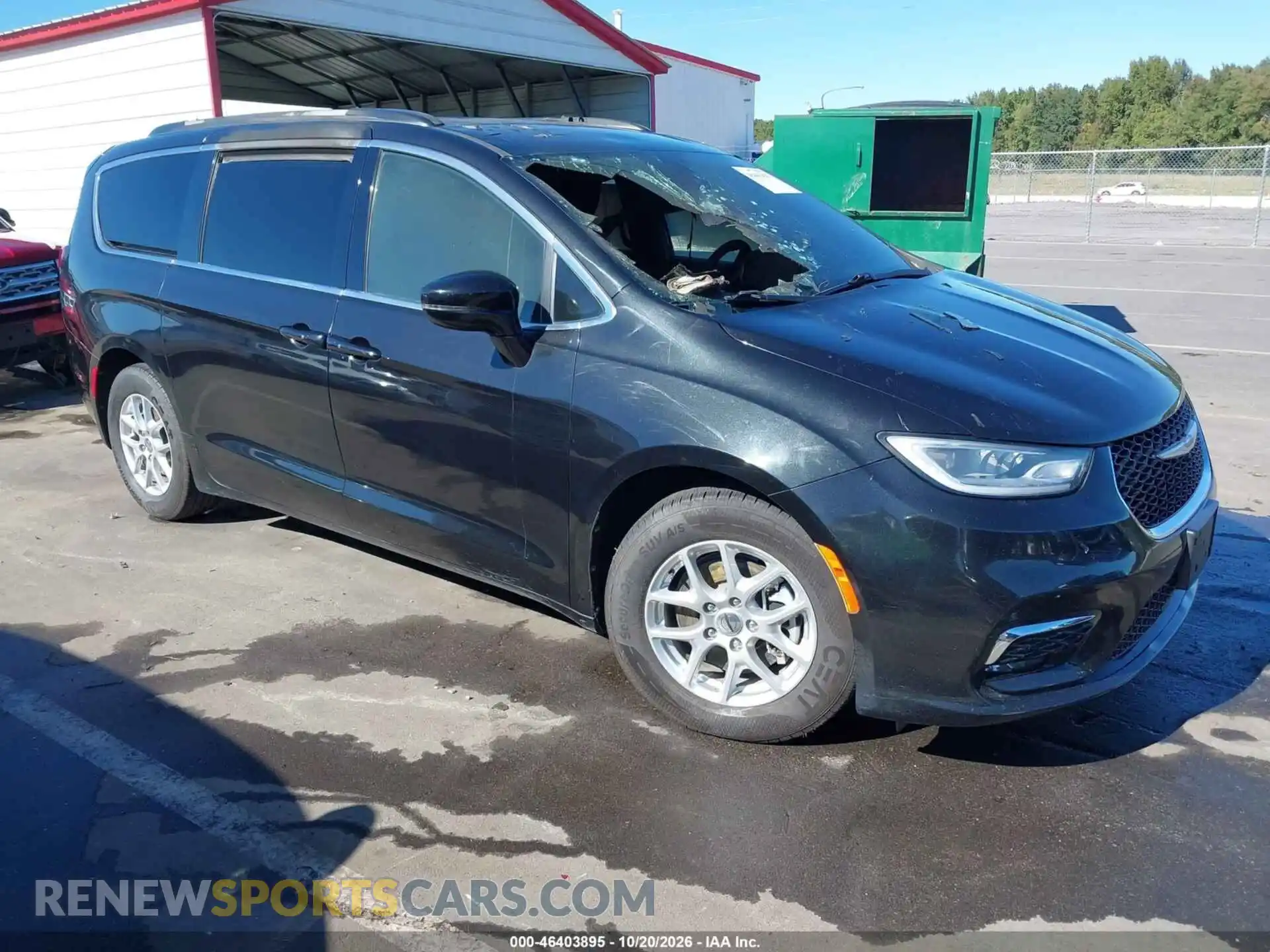 1 Photograph of a damaged car 2C4RC1BG9NR194457 CHRYSLER PACIFICA 2022