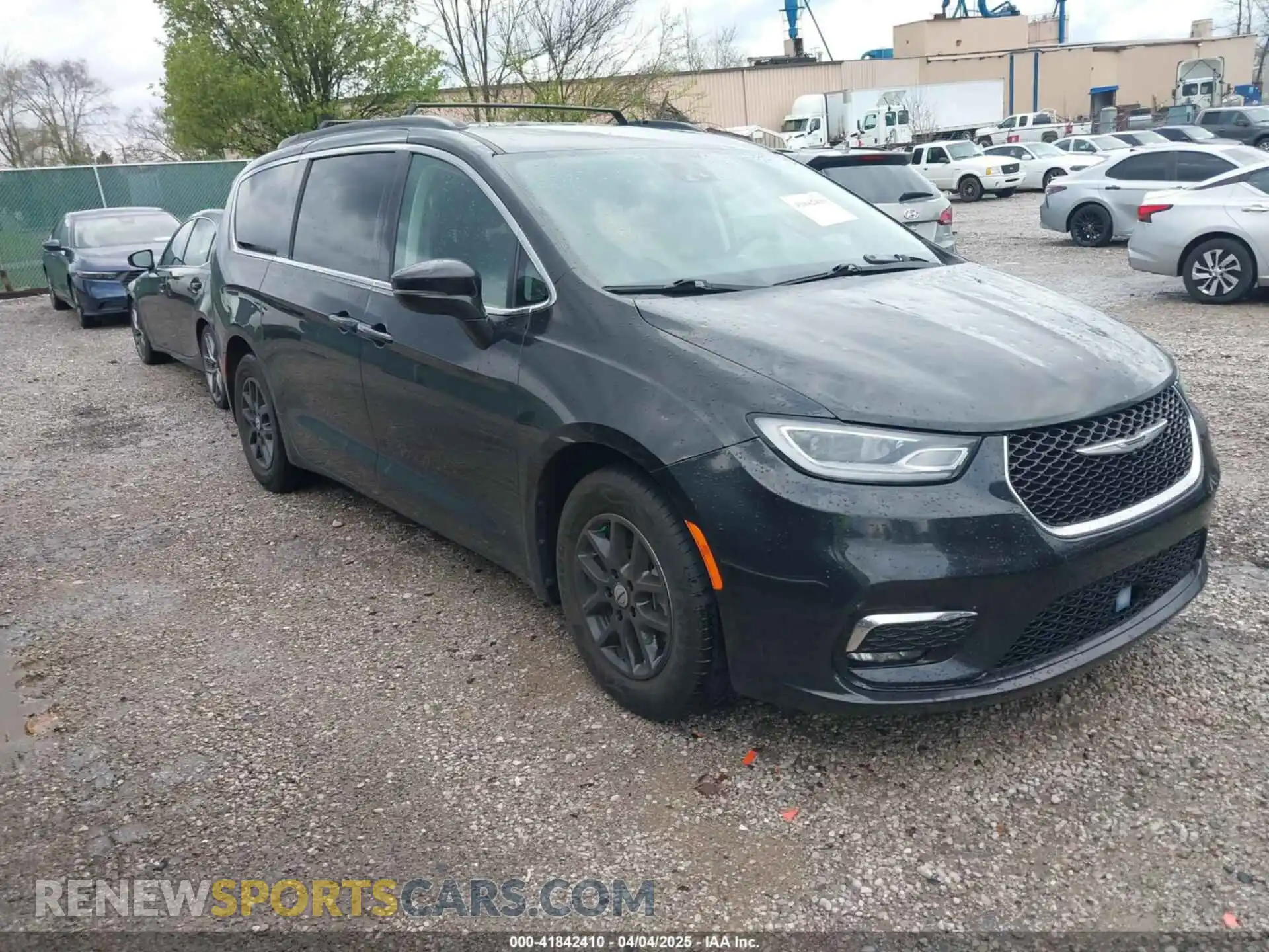 1 Photograph of a damaged car 2C4RC1BG9NR194782 CHRYSLER PACIFICA 2022