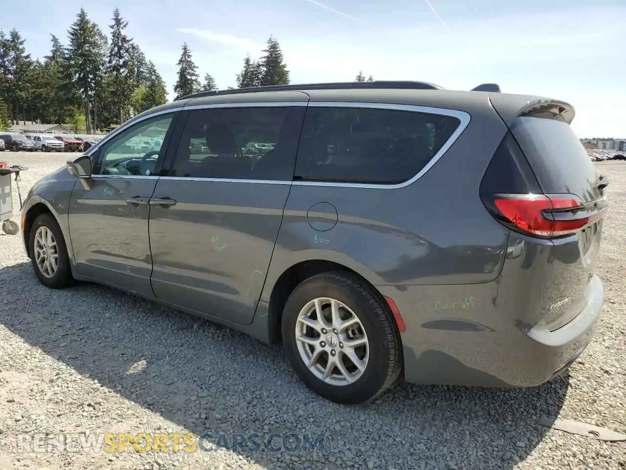 2 Photograph of a damaged car 2C4RC1BGXNR109254 CHRYSLER PACIFICA 2022