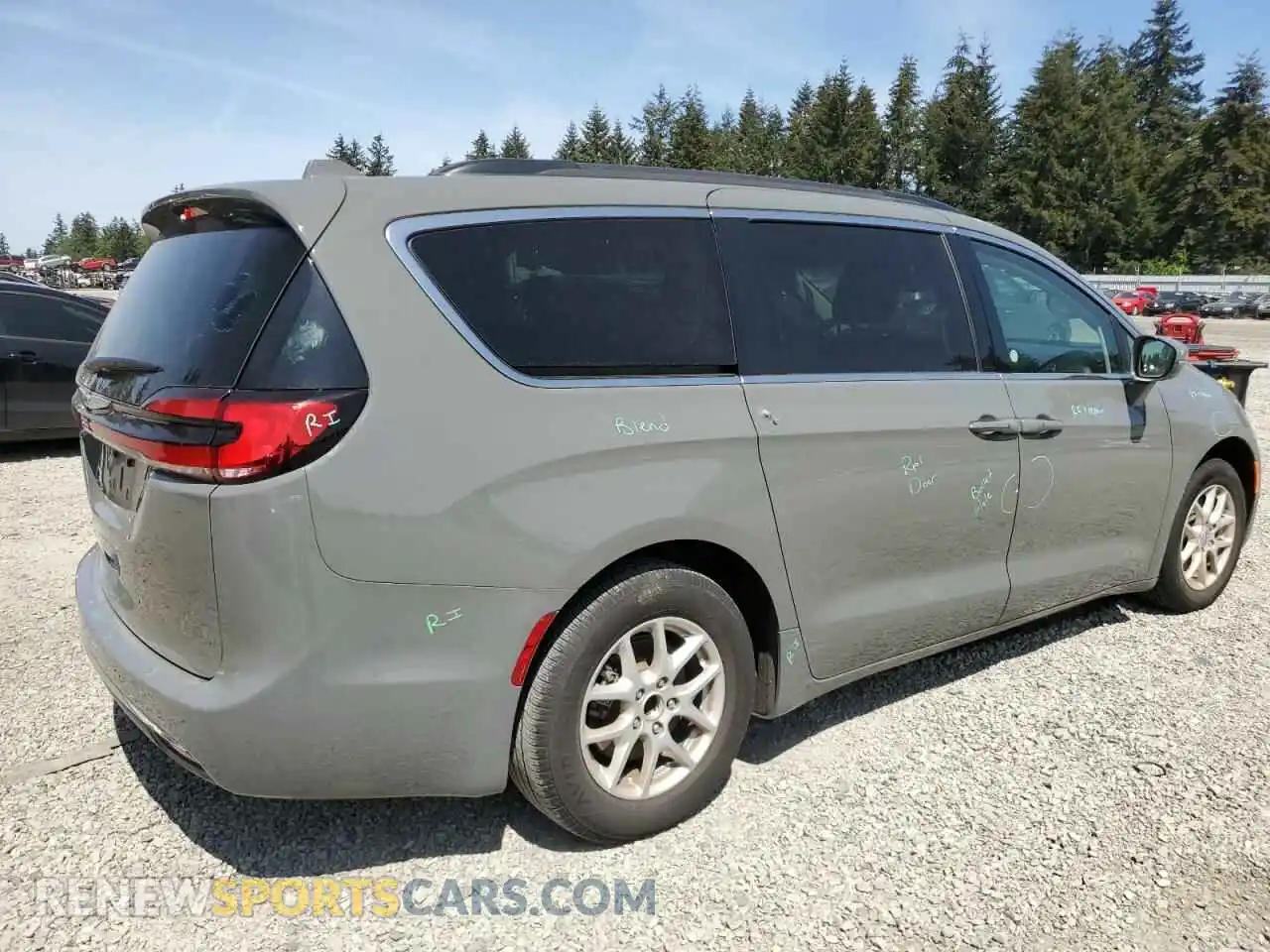3 Photograph of a damaged car 2C4RC1BGXNR109254 CHRYSLER PACIFICA 2022
