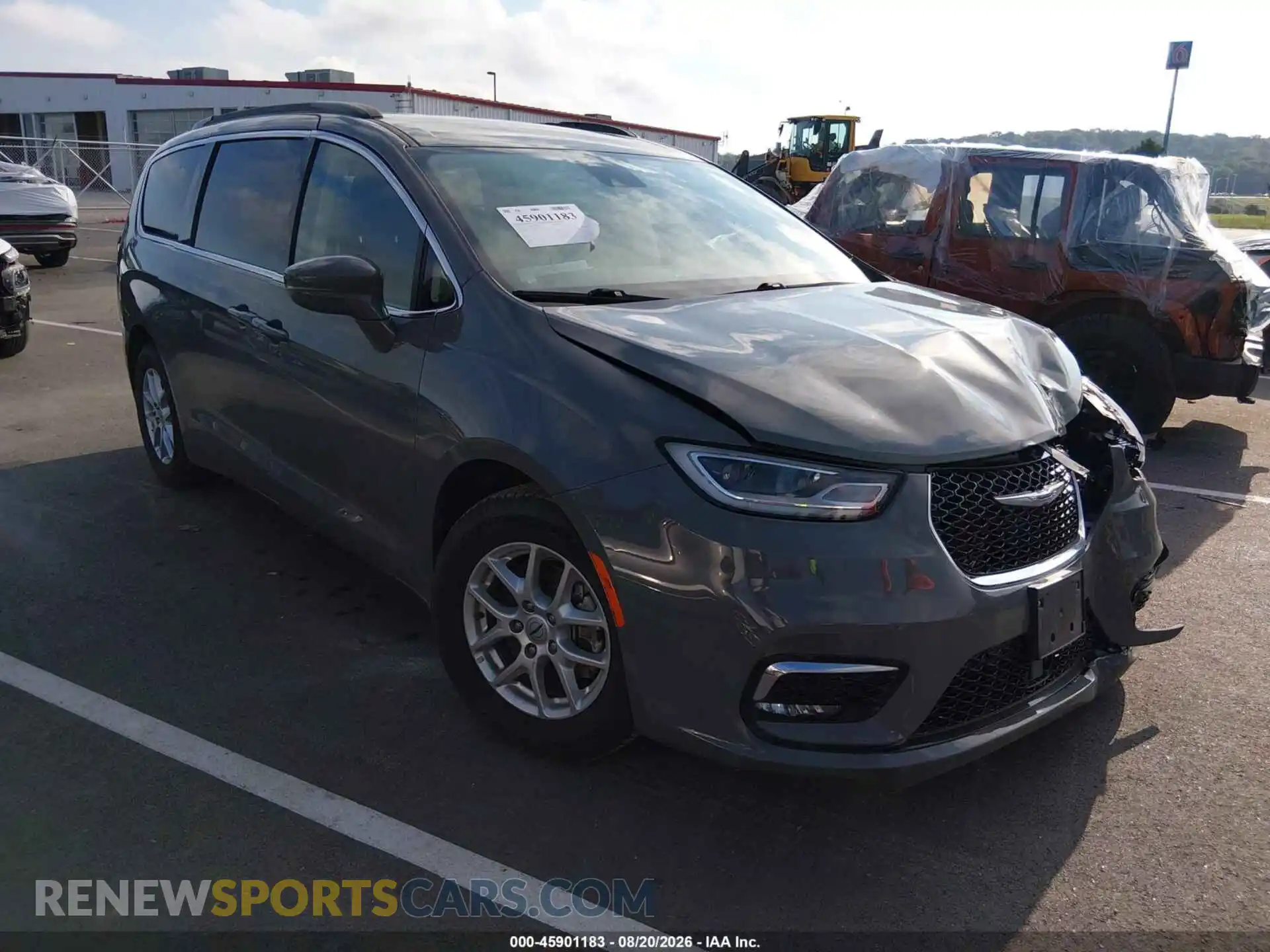 1 Photograph of a damaged car 2C4RC1BGXNR136793 CHRYSLER PACIFICA 2022