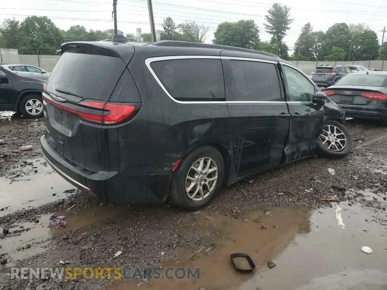 3 Photograph of a damaged car 2C4RC1BGXNR190806 CHRYSLER PACIFICA 2022