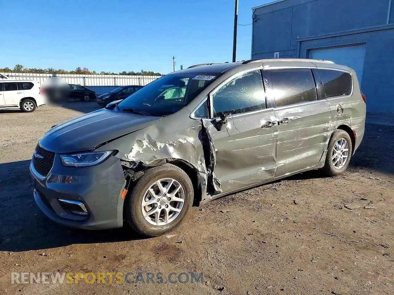 1 fotografías del automóvil dañado 2C4RC1BGXNR191423 CHRYSLER PACIFICA 2022