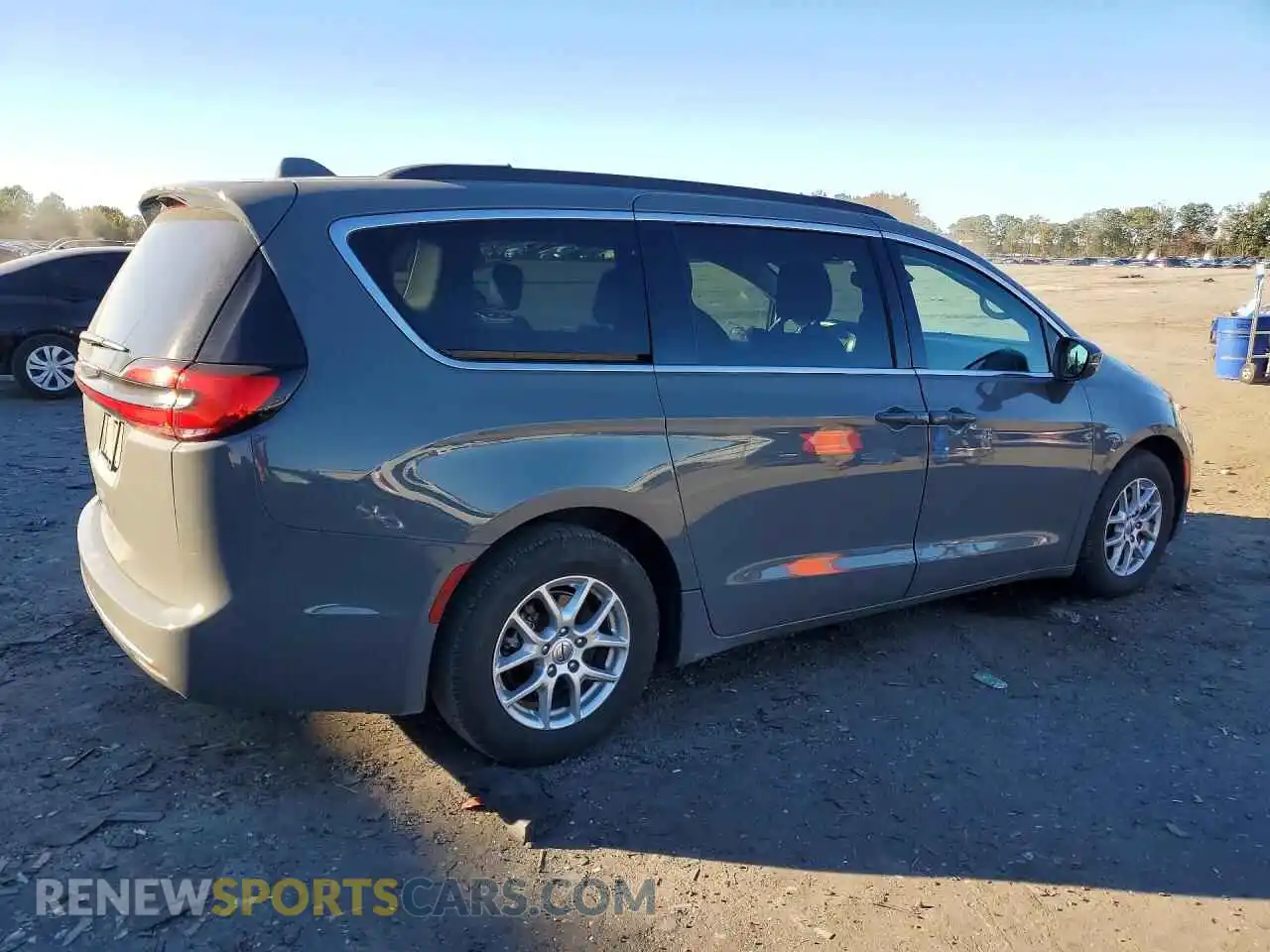 3 fotografías del automóvil dañado 2C4RC1BGXNR191423 CHRYSLER PACIFICA 2022