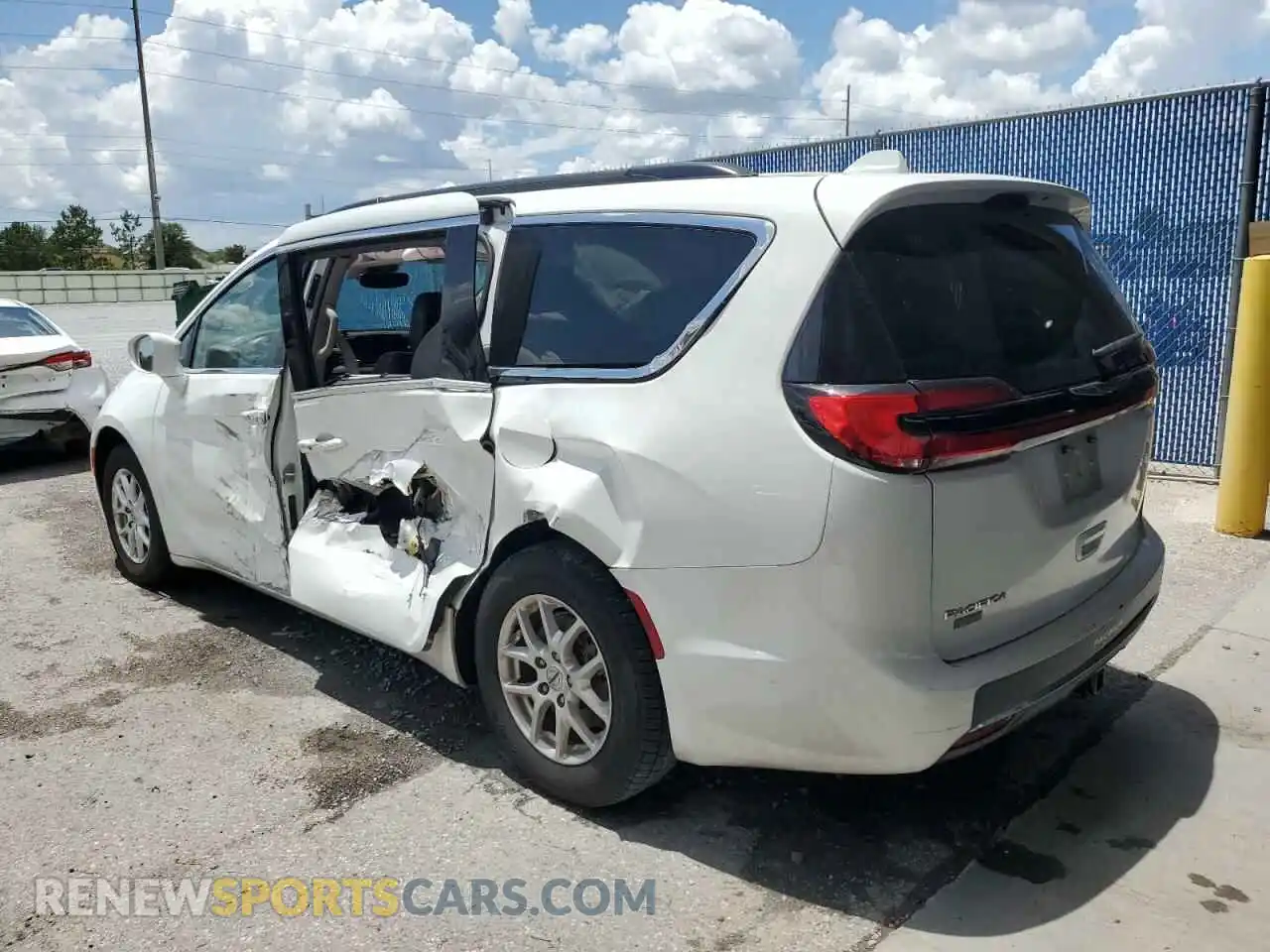 2 Photograph of a damaged car 2C4RC1BGXNR214974 CHRYSLER PACIFICA 2022
