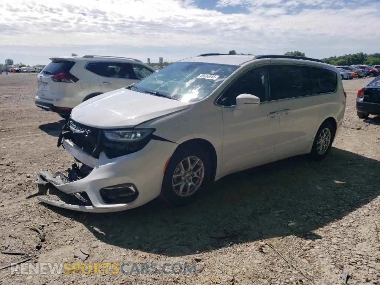 1 Photograph of a damaged car 2C4RC1BGXNR229068 CHRYSLER PACIFICA 2022