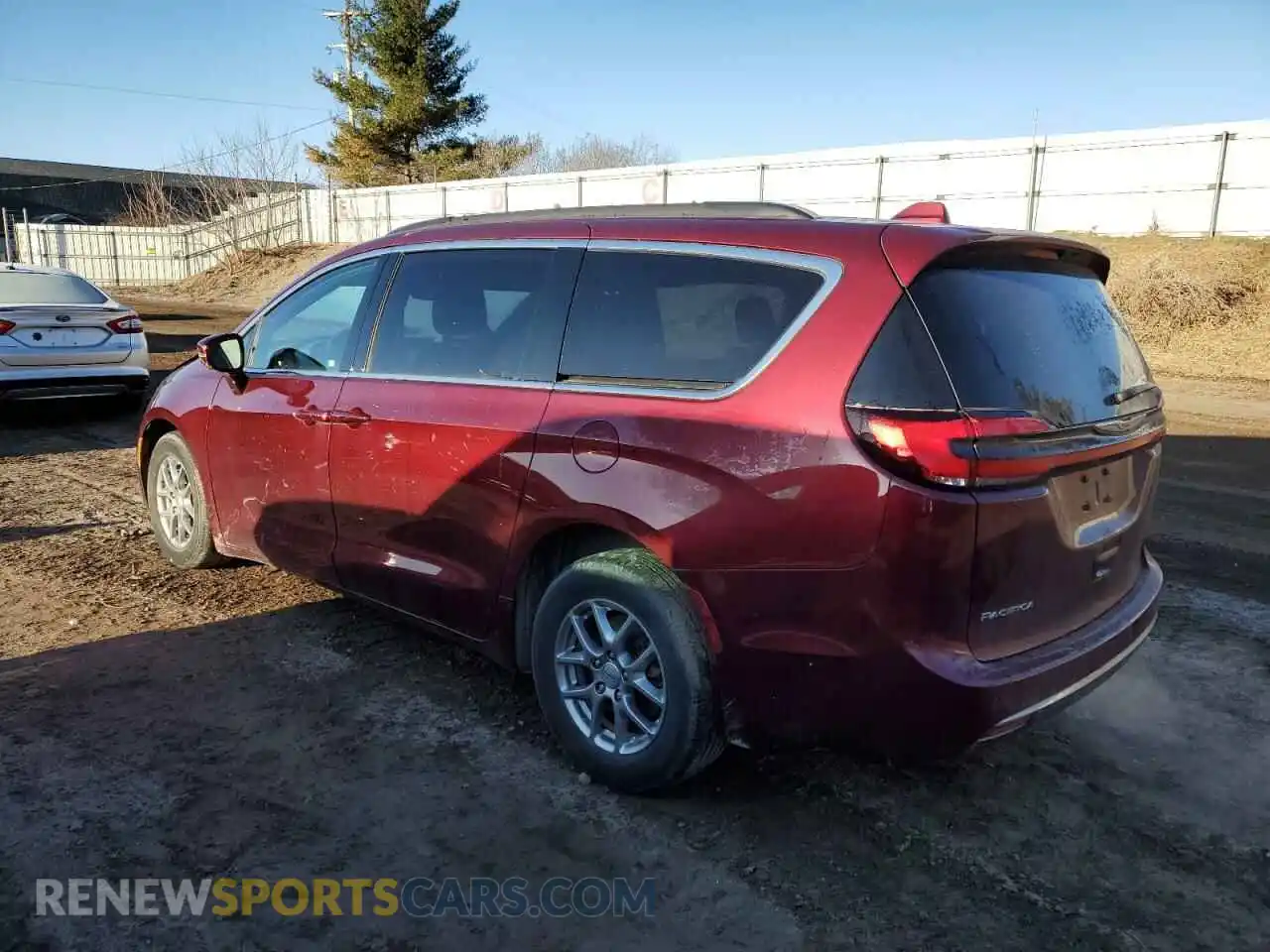 2 fotografías del automóvil dañado 2C4RC1FG8NR102331 CHRYSLER PACIFICA 2022