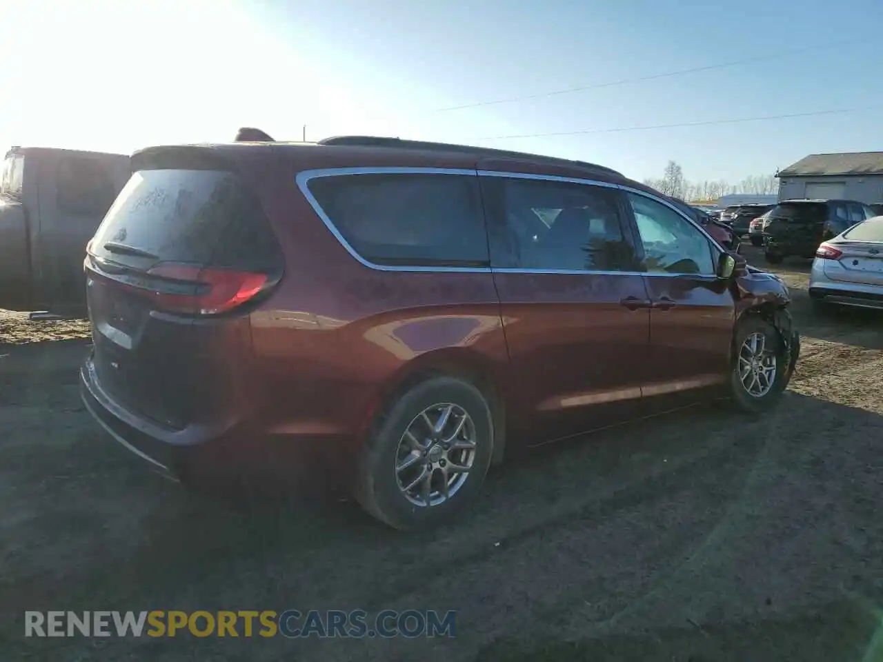 3 fotografías del automóvil dañado 2C4RC1FG8NR102331 CHRYSLER PACIFICA 2022
