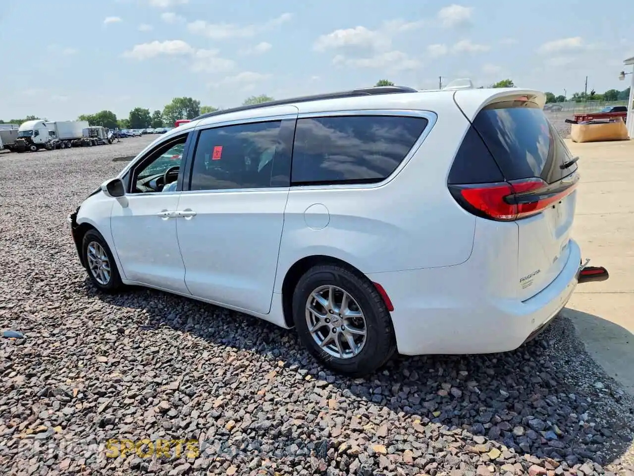 2 fotografías del automóvil dañado 2C4RC1FG9NR158052 CHRYSLER PACIFICA 2022