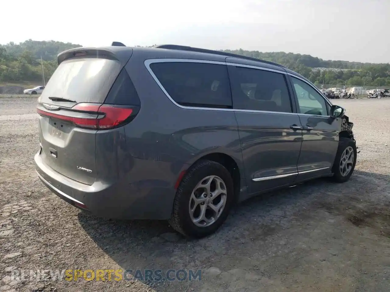 3 Photograph of a damaged car 2C4RC1GG0NR198129 CHRYSLER PACIFICA 2022