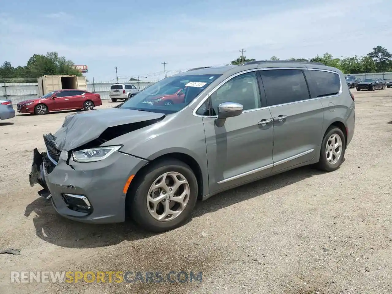 1 fotografías del automóvil dañado 2C4RC1GG3NR114854 CHRYSLER PACIFICA 2022